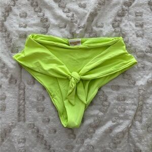 Neon Green Bikini Bottom